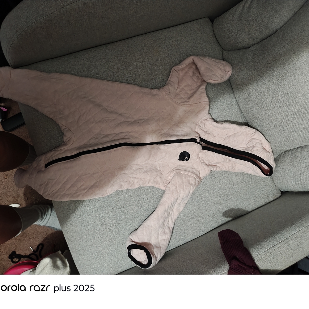 Carhartt Pink Kids One Piece Footie